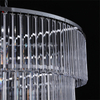 3017 Simple Style 6-Tier Crystal Strip Chandelier