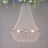 927-6 Style D Crystal Beaded Curtain Chandelier