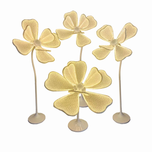 Wedding Prop Fabric Illuminated Peony Aisle Light