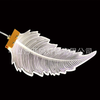 5-Head Acrylic Feather Pendant Light
