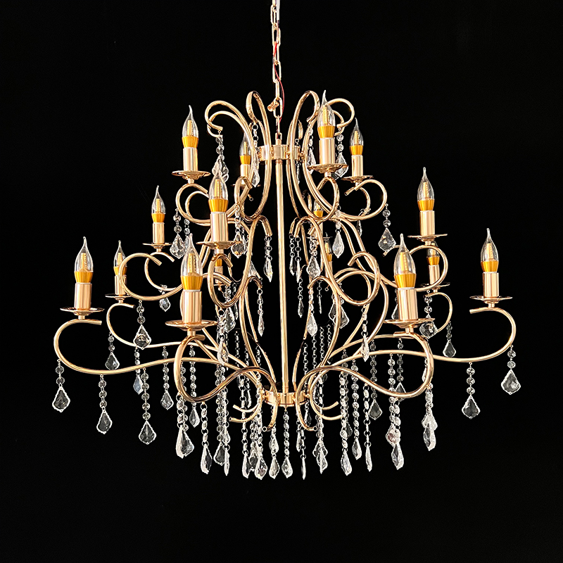 3021-8+4+4 Chandelier
