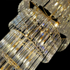 3013 7-Tier Ferris Wheel Crystal Strip Chandelier