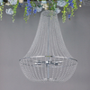 927-6 Style D Crystal Beaded Curtain Chandelier