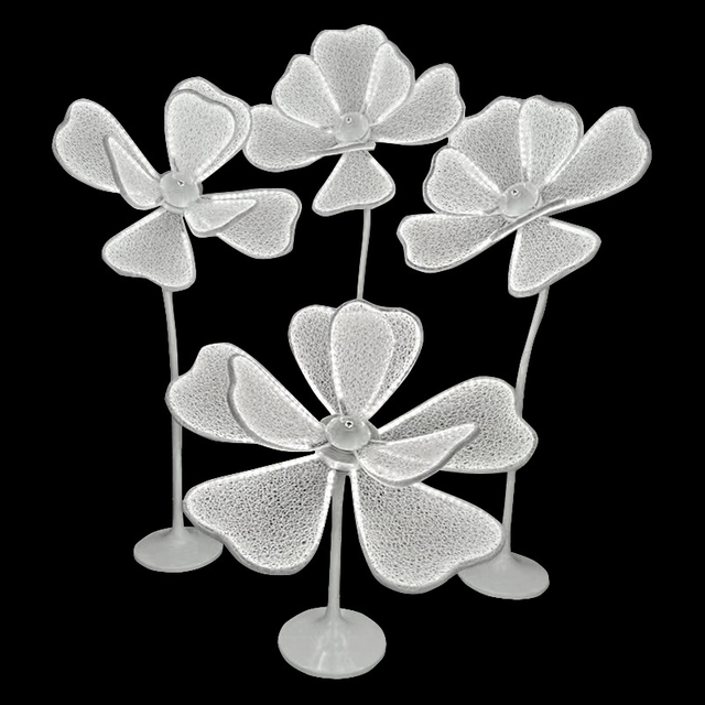 Wedding Prop Fabric Illuminated Peony Aisle Light