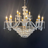 3014-10+5 Acrylic Chandelier