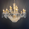 3014-10+5 Acrylic Chandelier