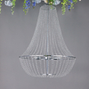 927-6 Style D Crystal Beaded Curtain Chandelier
