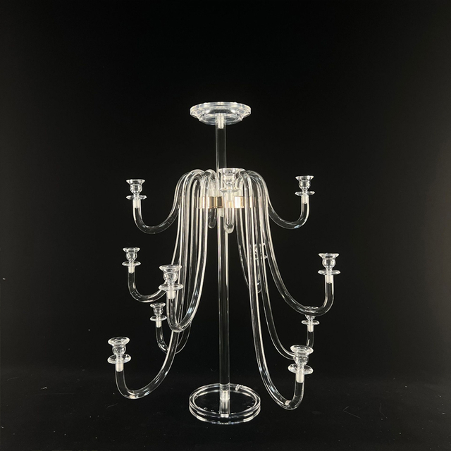 Acrylic Candle Holder & Table(Romantic Artistic Home & Wedding Decor)