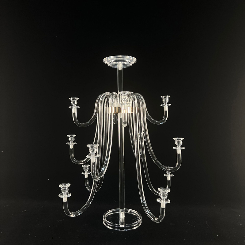 Acrylic Candle Holder & Table(Romantic Artistic Home & Wedding Decor)