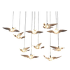 10-Head Bird Pendant Light