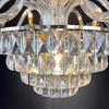 3014-10+5 Acrylic Chandelier