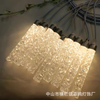 10-Head Crystal Glass Column Pendant Light