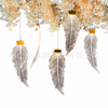 5-Head Acrylic Feather Pendant Light