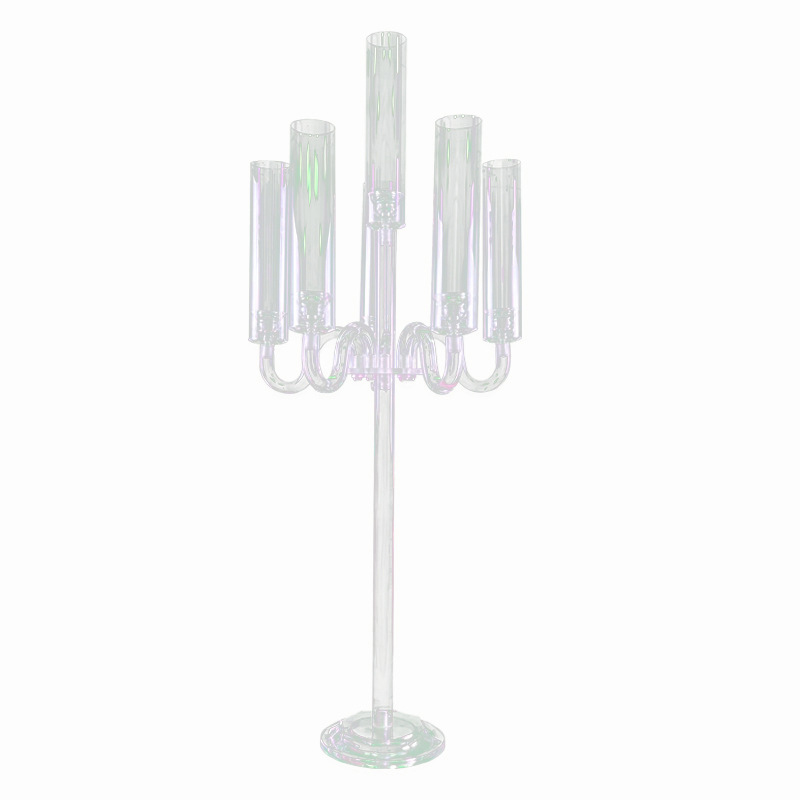 Acrylic Crystal Candle Holders