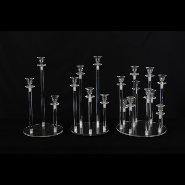 Acrylic Candle Holder