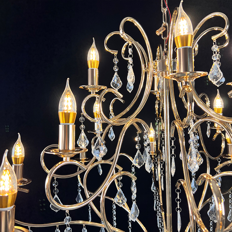 3021-8+4+4 Chandelier