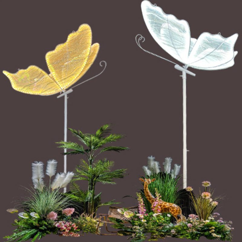 Wedding Stage Butterfly Aisle Light