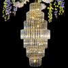 3013 7-Tier Ferris Wheel Crystal Strip Chandelier
